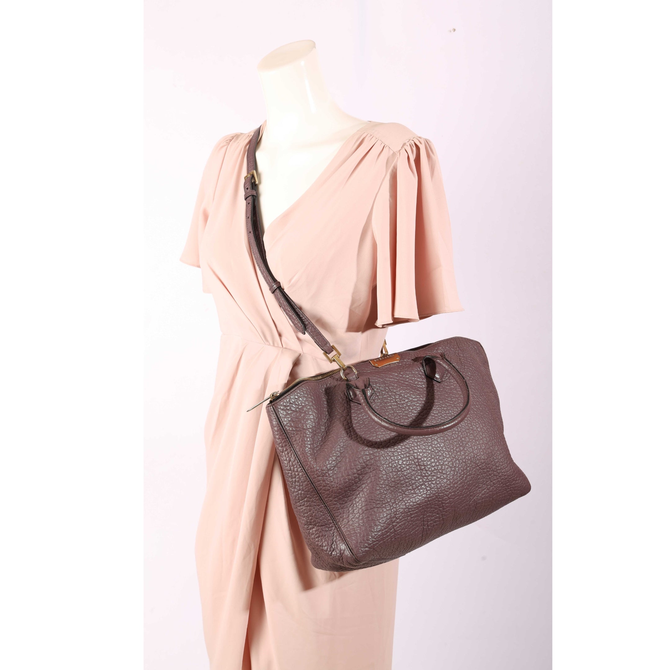 Burberry Lilac Dewsbury Tote