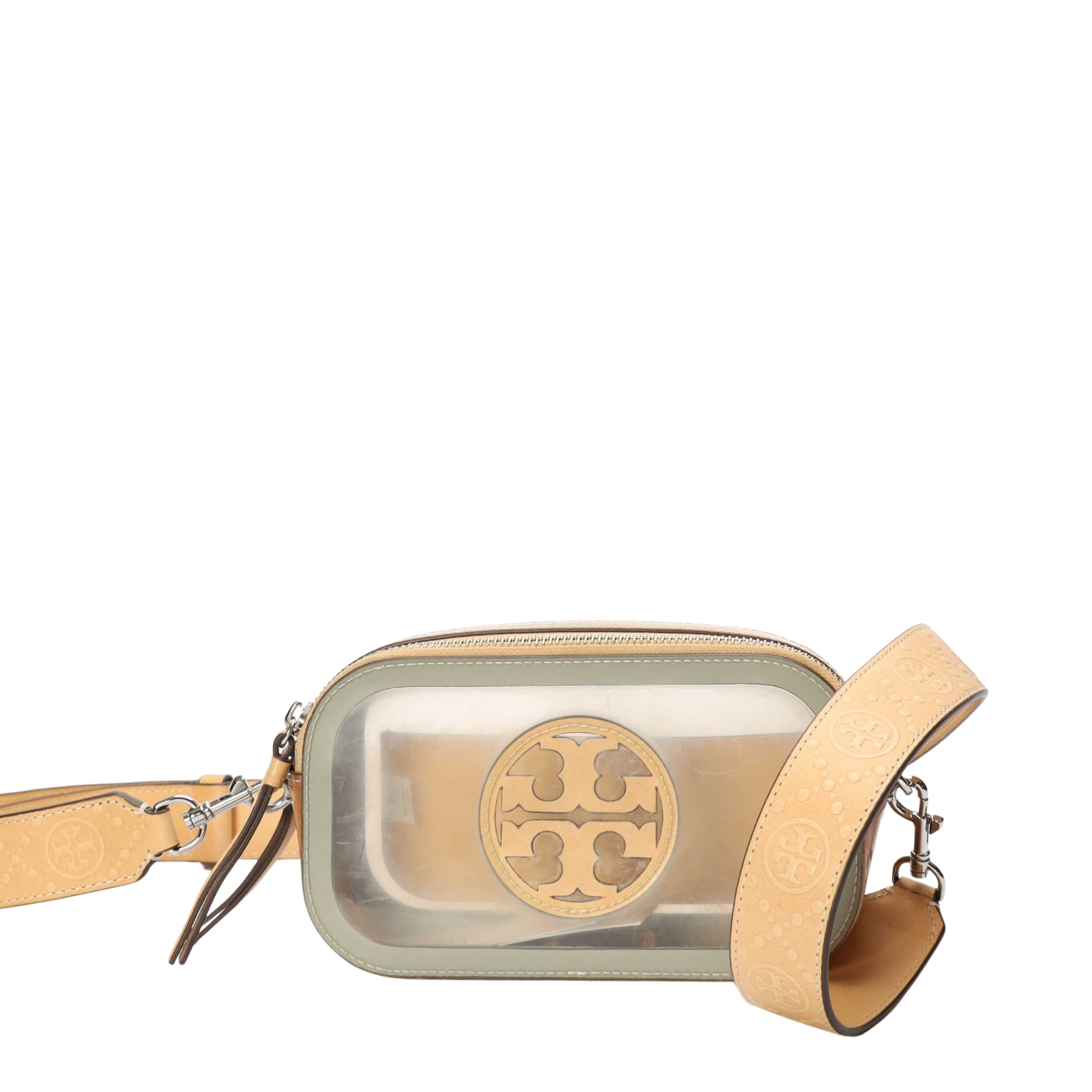 Tory Burch Mini Miller Clear Crossbody Bag
