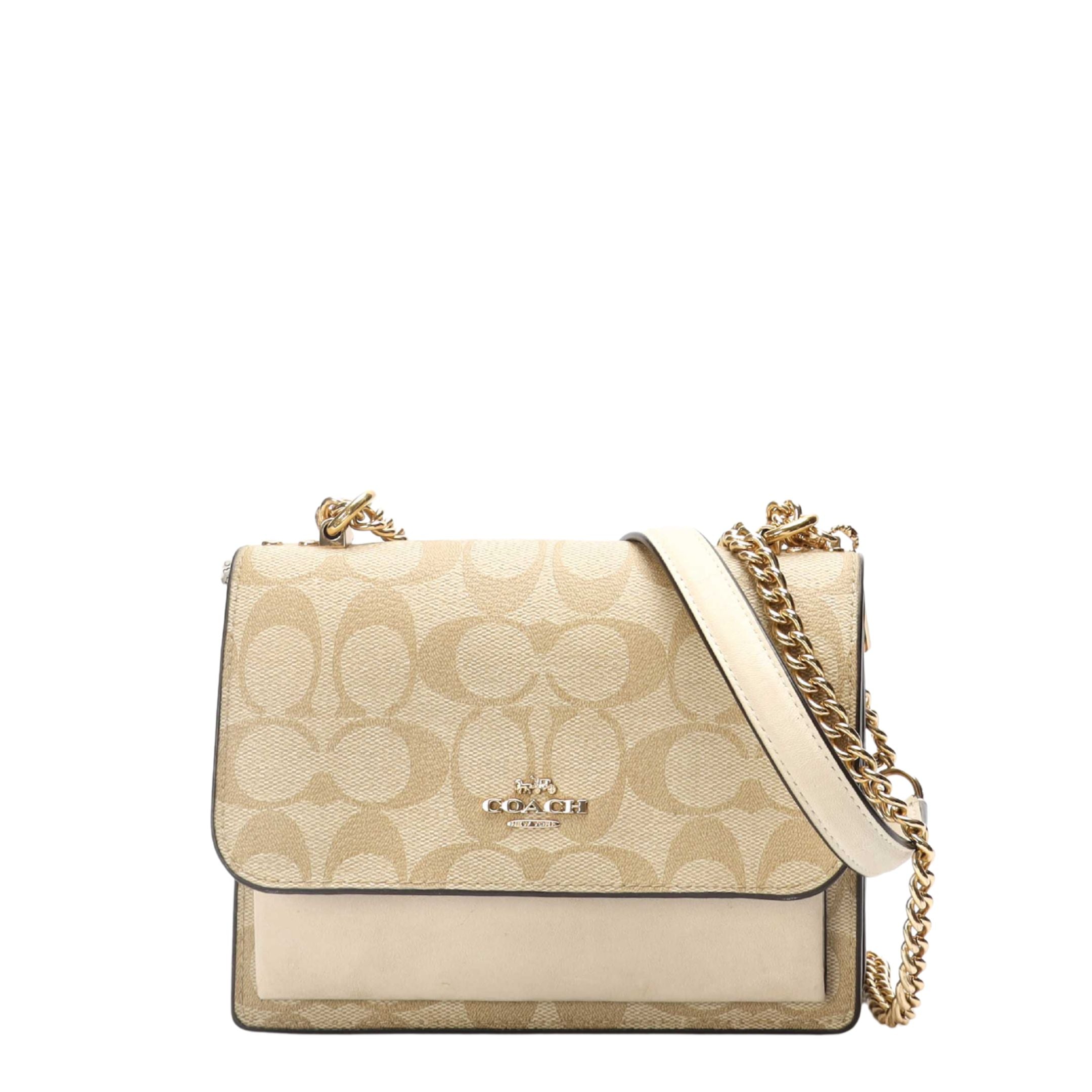 Coach Mini Klare Signature Canvas Crossbody Bag