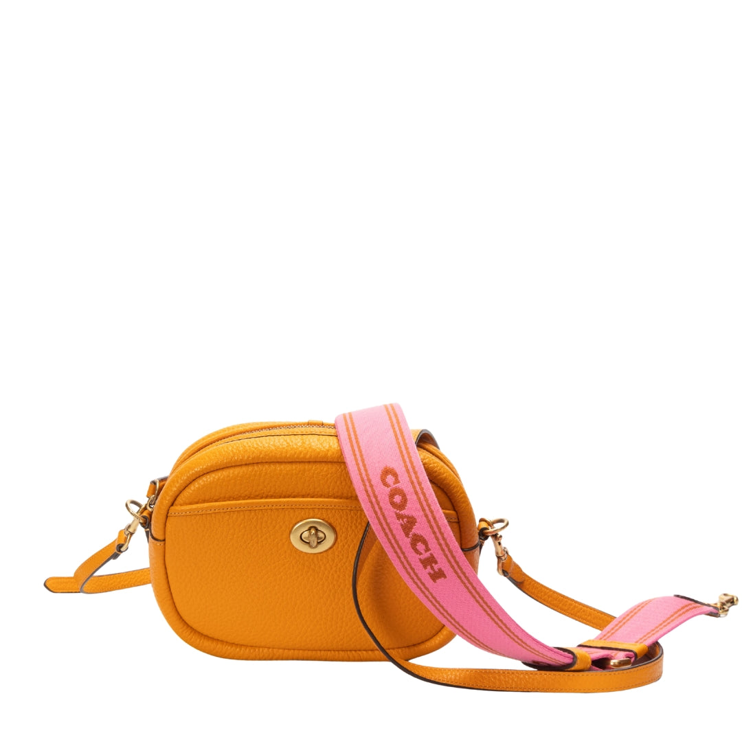 Coach Mustard Camera Bag