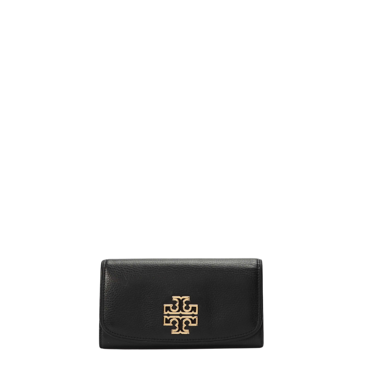 Tory Burch Britten Black Envelope Wallet