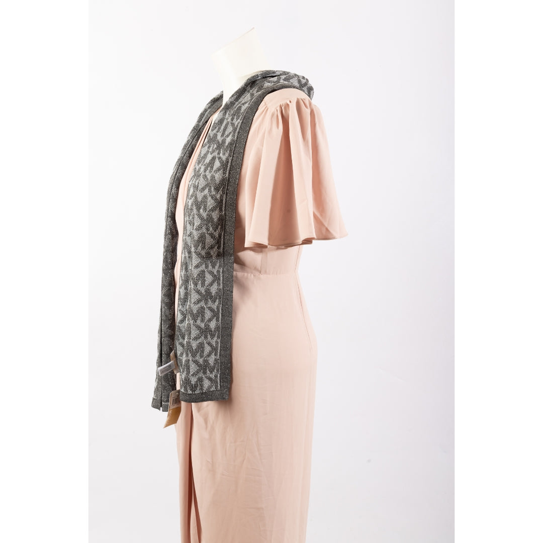 Michael Kors Grey Logo Scarf