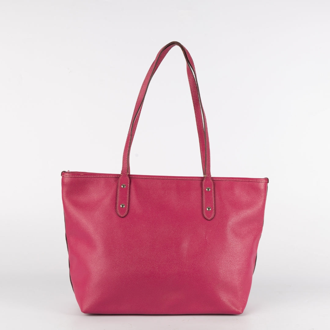 Coach Large Pink Leather Tote J04Q-9237 online