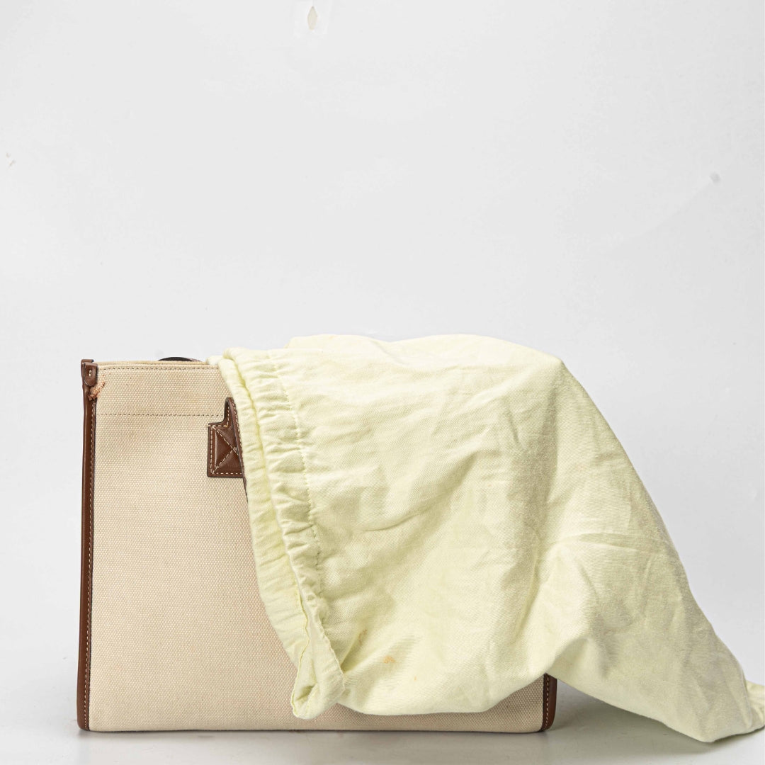 Burberry Cream Freya Tote