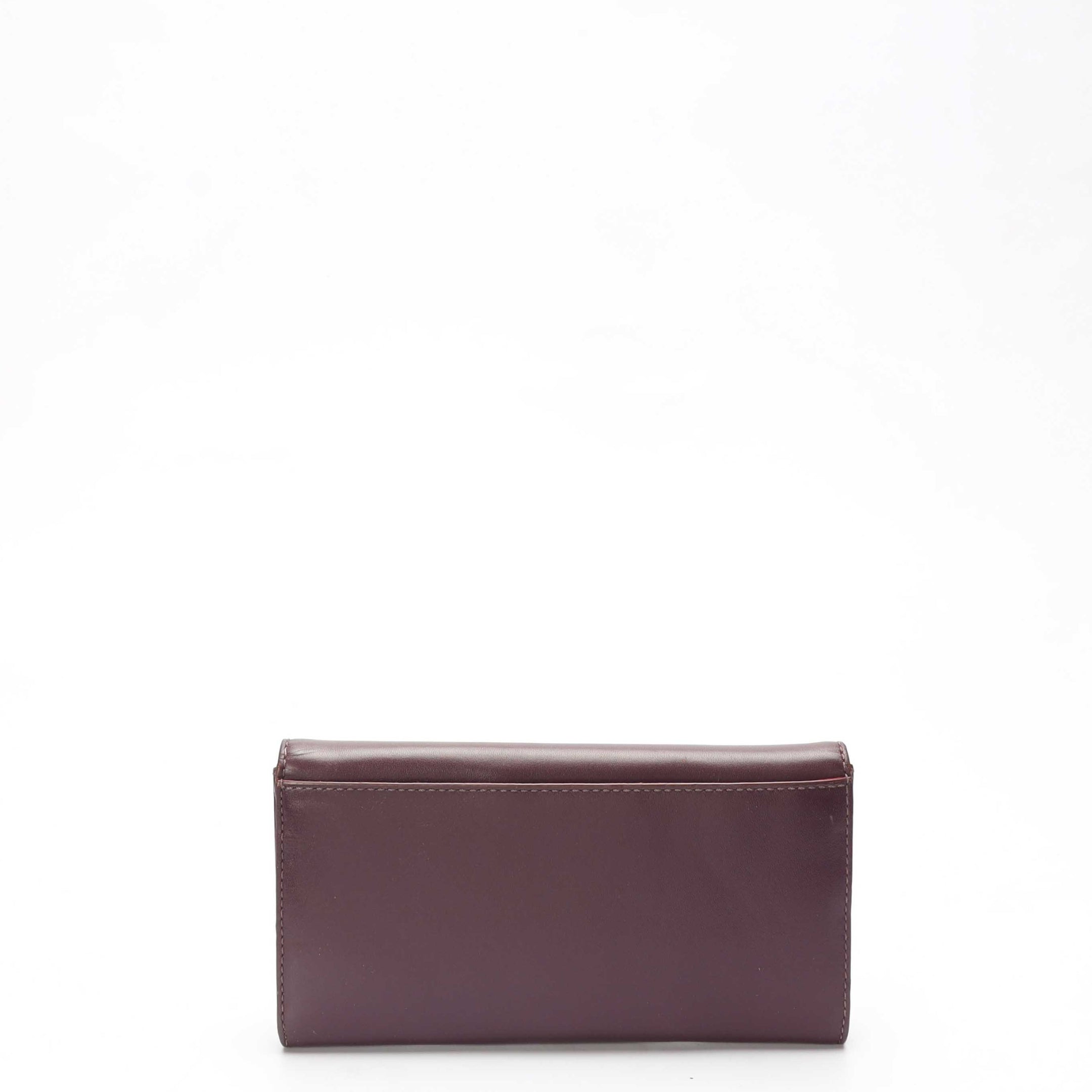 Marc By Marc Jacobs Burgundy Leather Wallet