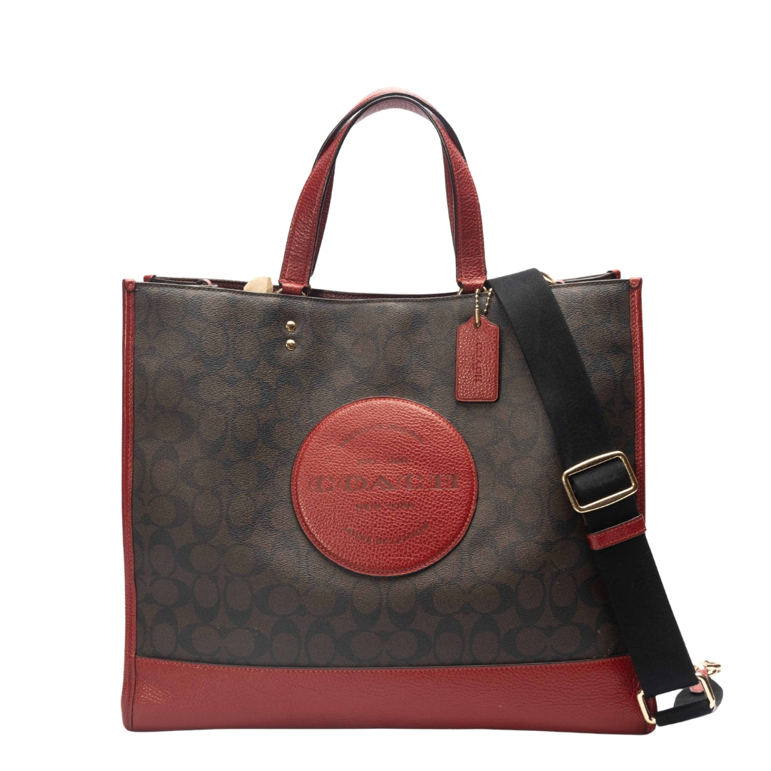 Coach Dempsey Coach Patch Tote Bag 40