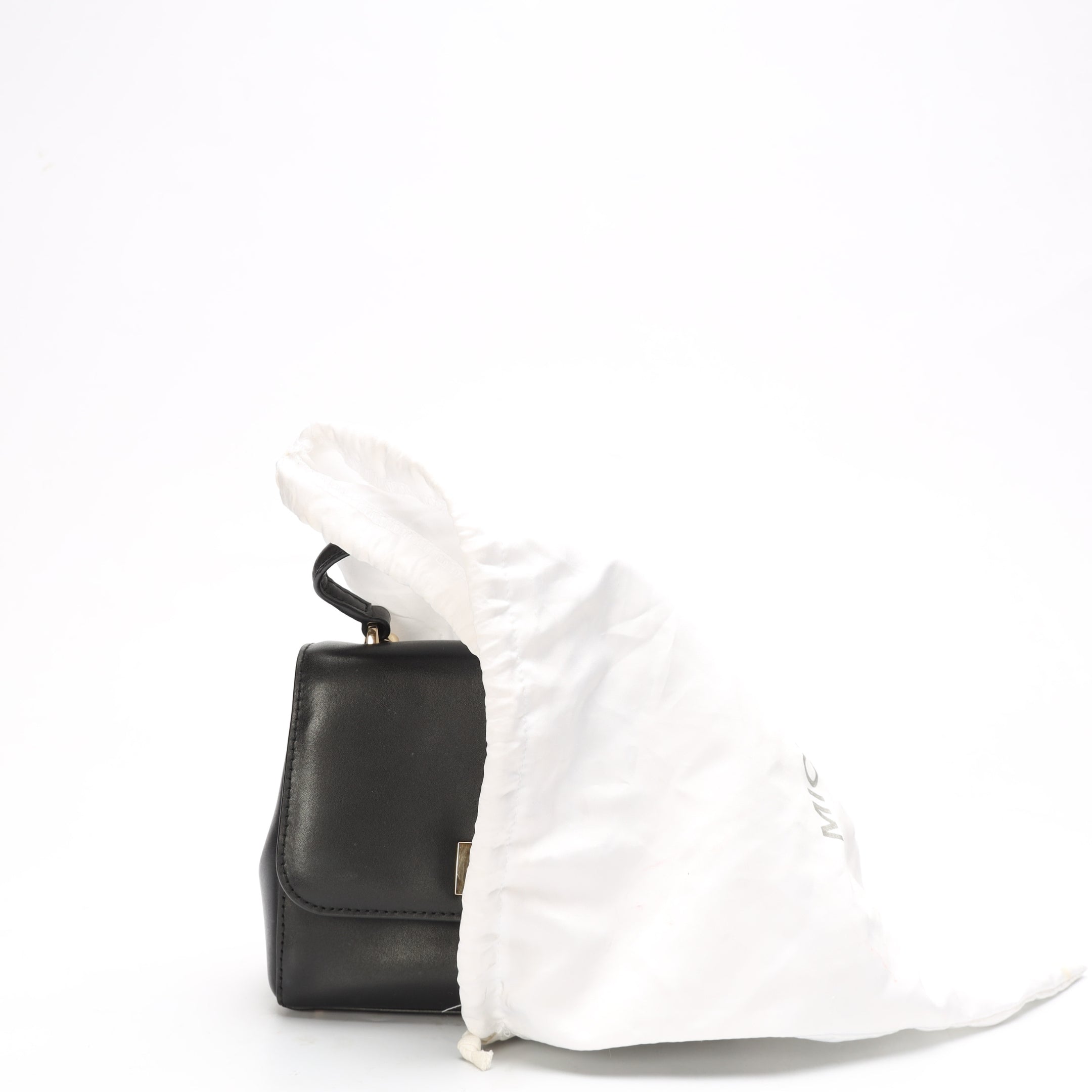 Michael Kors Mott Medium Black Convertible Satchel