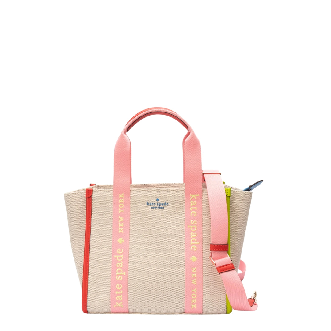 Kate Spade Multi Kip Canvas Convertible Tote