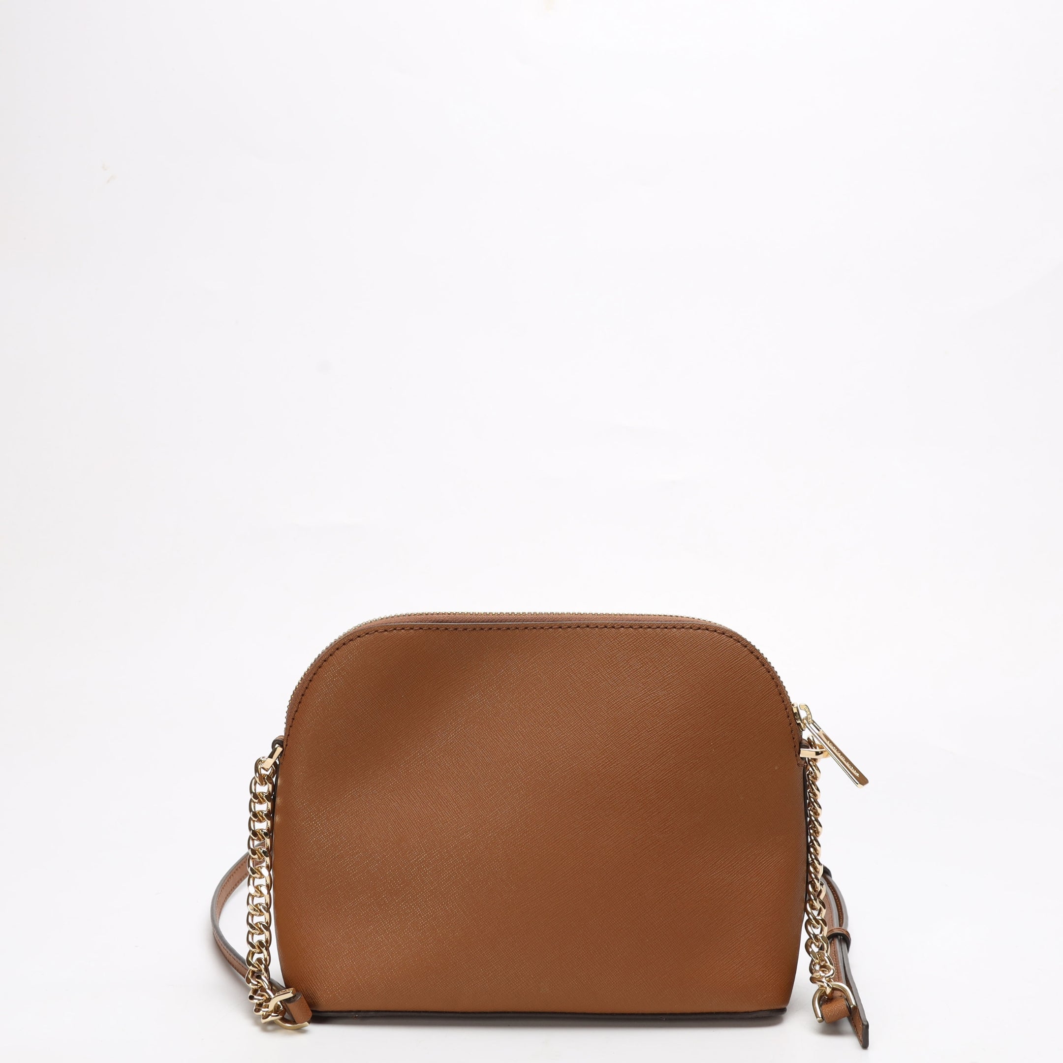 Michael Kors Tan Jet Set Travel Dome Crossbody Bag