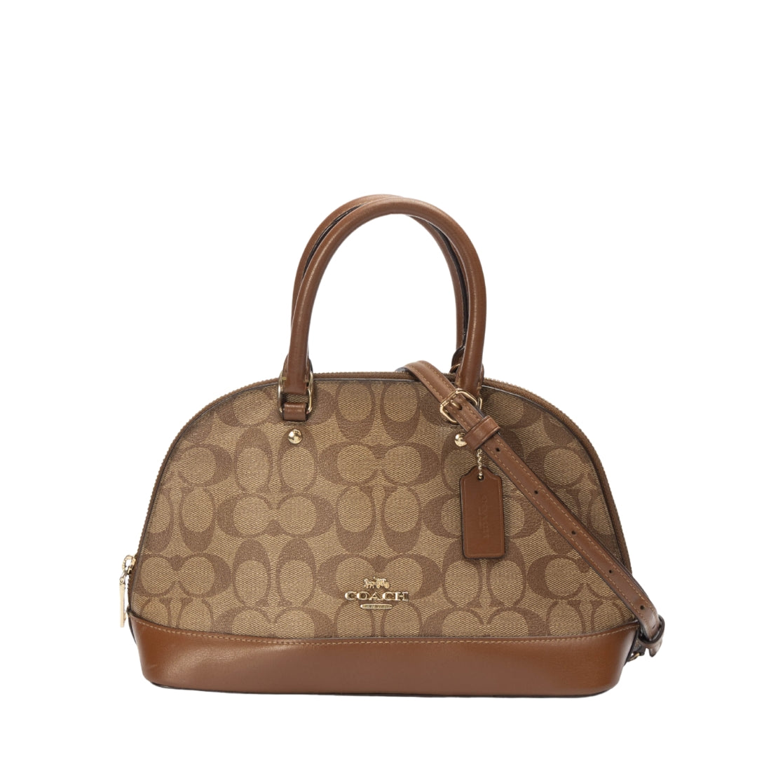 Coach Signature Canvas Sierra Satchel