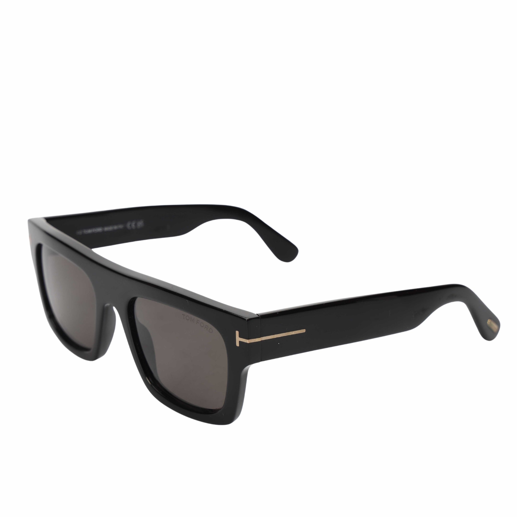 Tom Ford Men Black Full-Rim Sunglasses