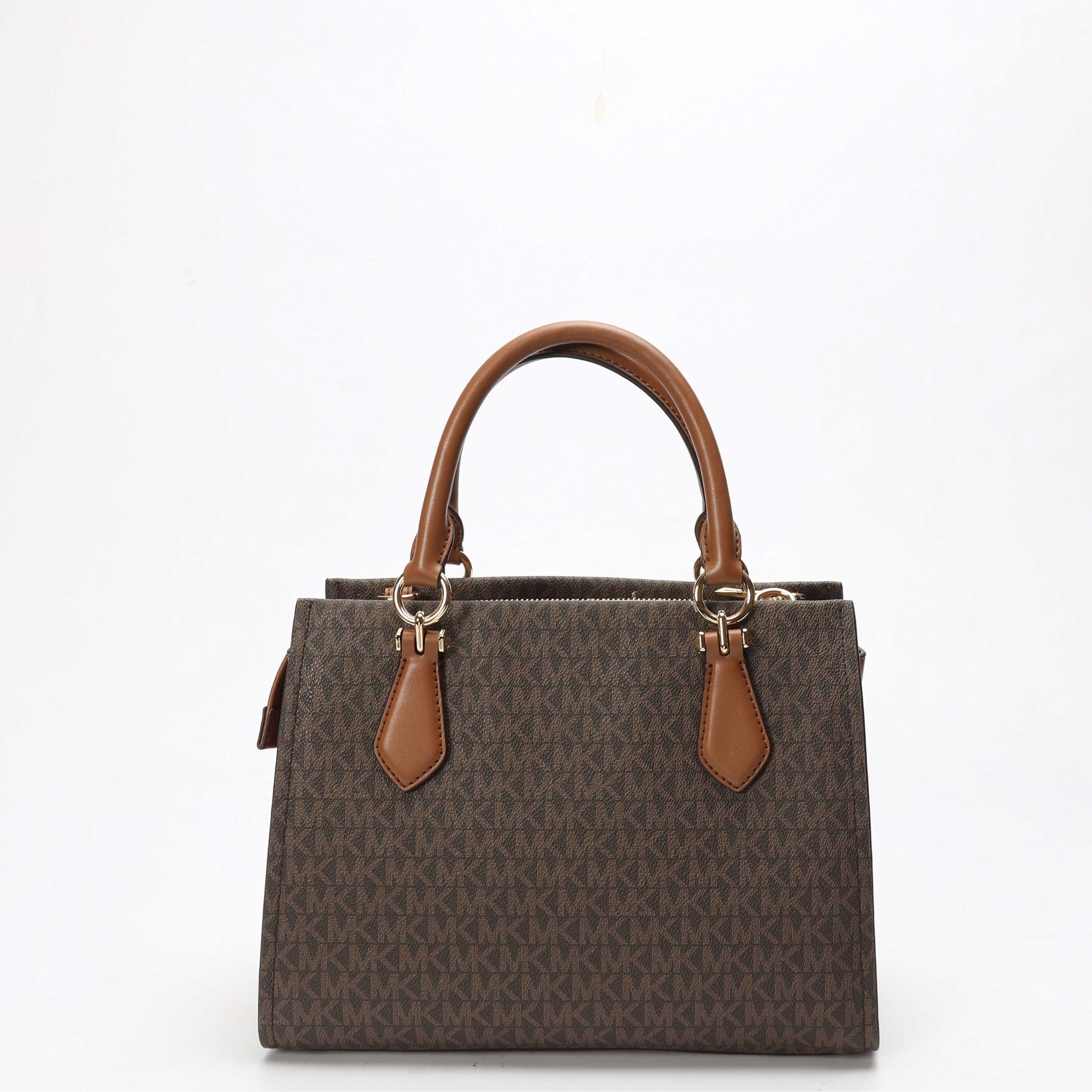 Michael Kors Marilyn Medium Signature Logo Convertible Satchel