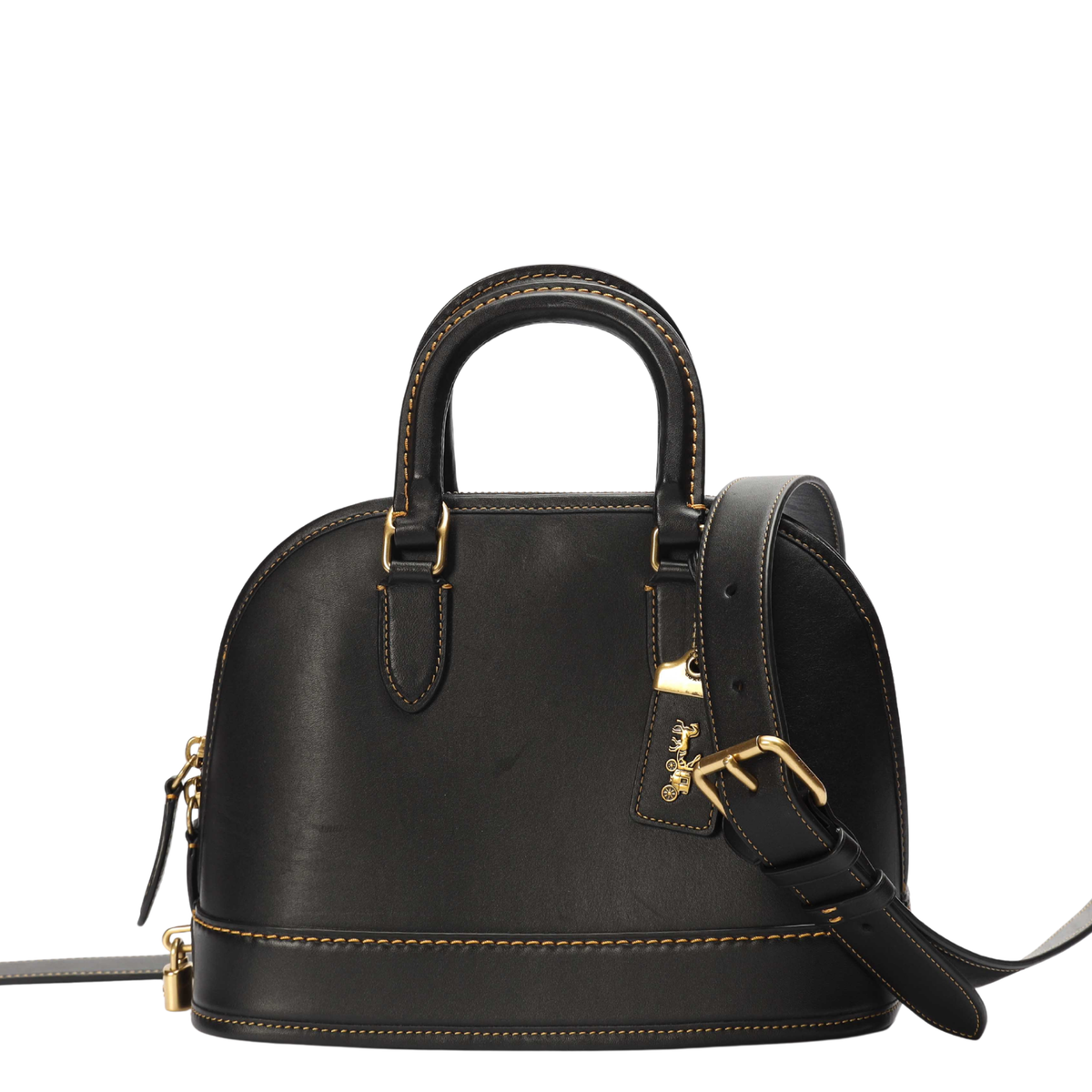 Coach Black Revel Satchel