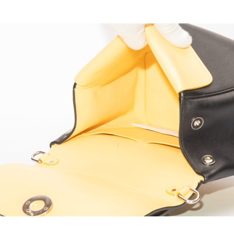 Dior Black Leather Medium Be Dior Flap Bag