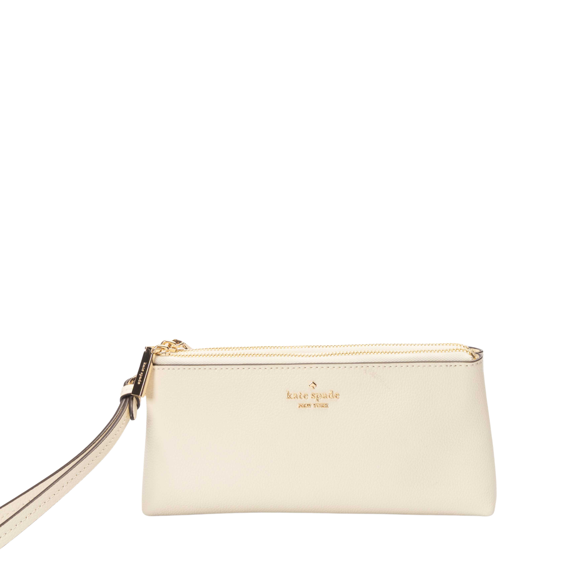 Kate Spade Beige Wren Logo Wristlet