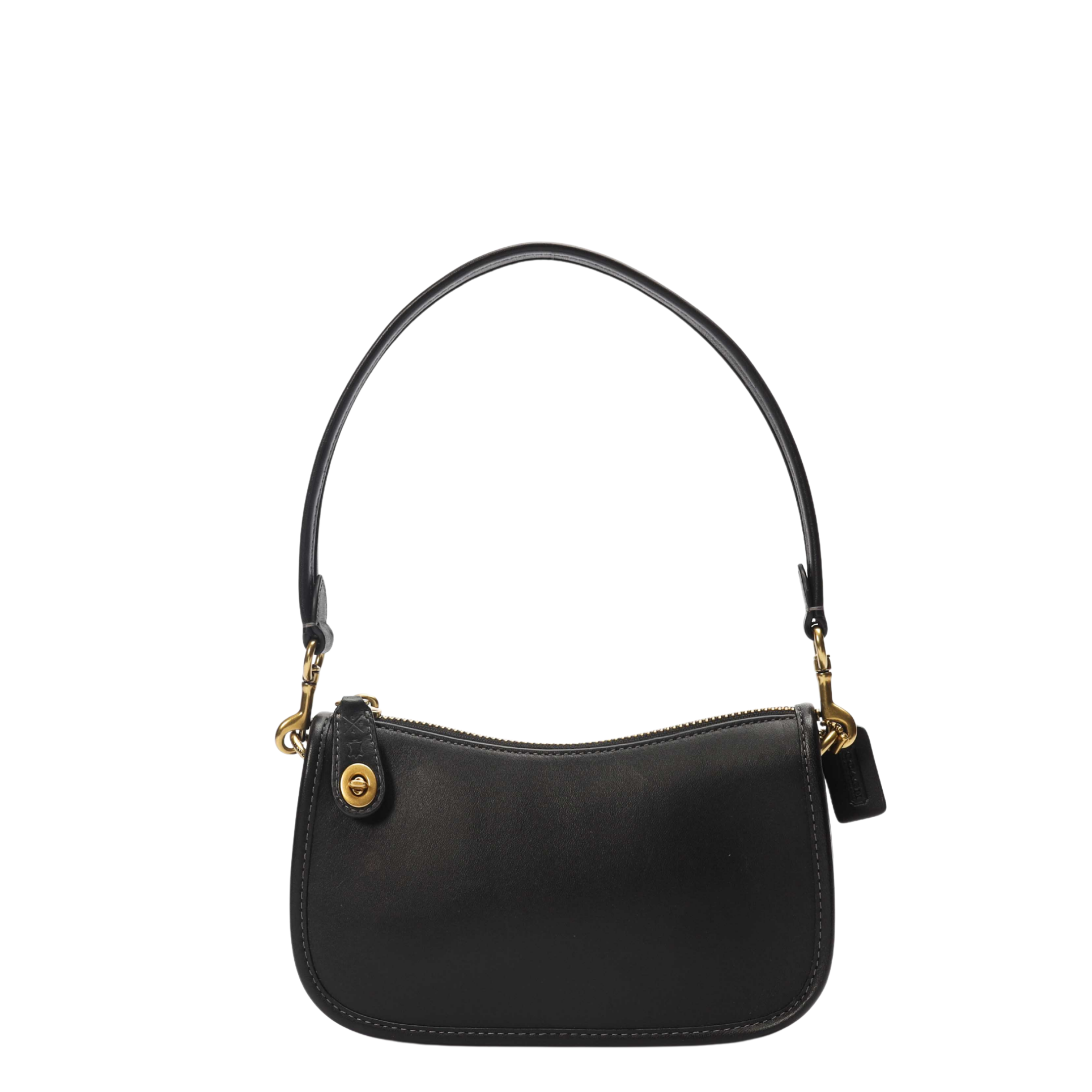Coach Black Swinger Bag
