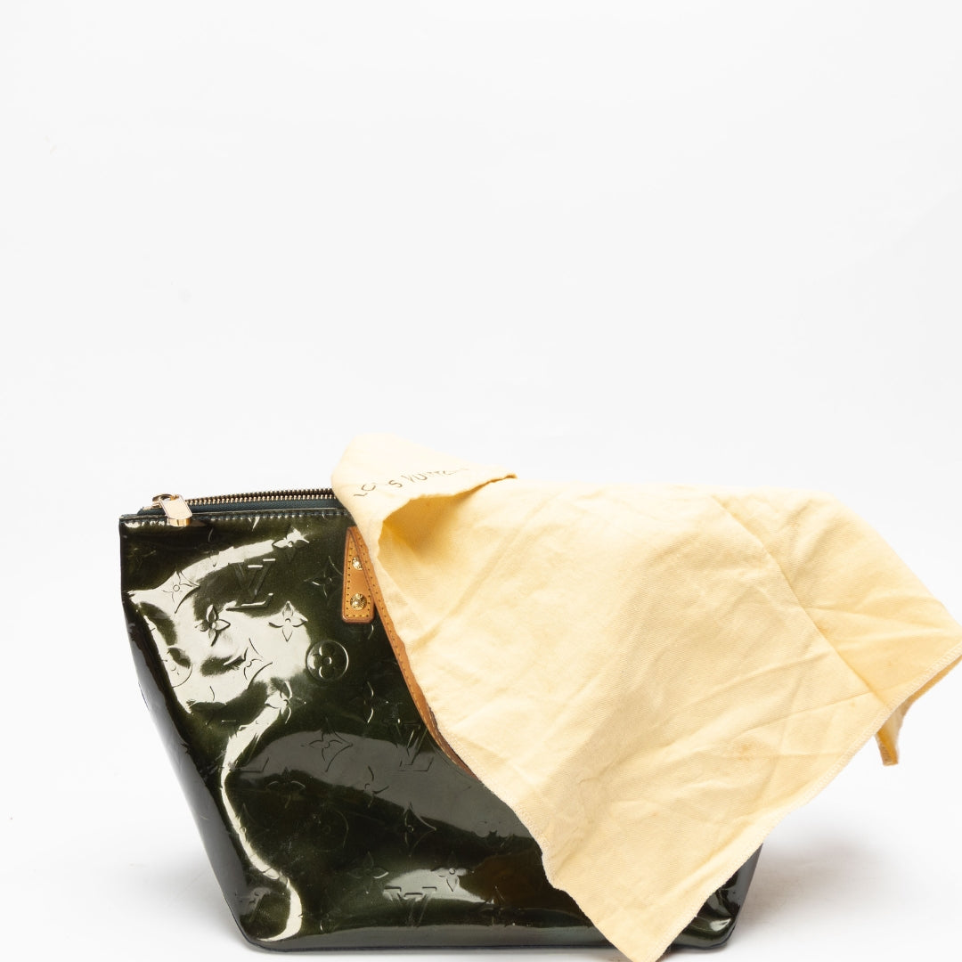 Louis Vuitton Green Nuit Monogram Vernis Bellevue Bag