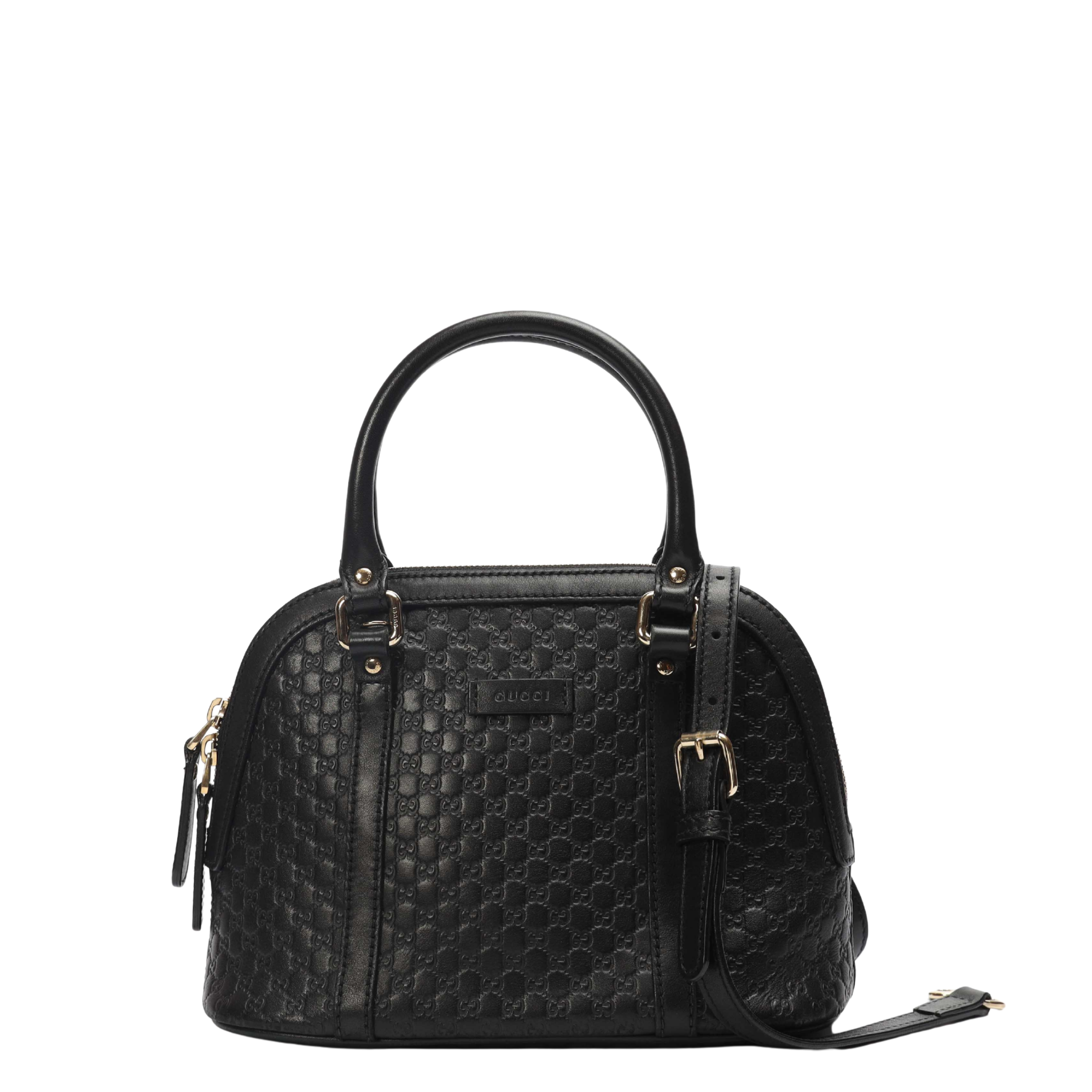 Gucci Black Dome Crossbody Bag