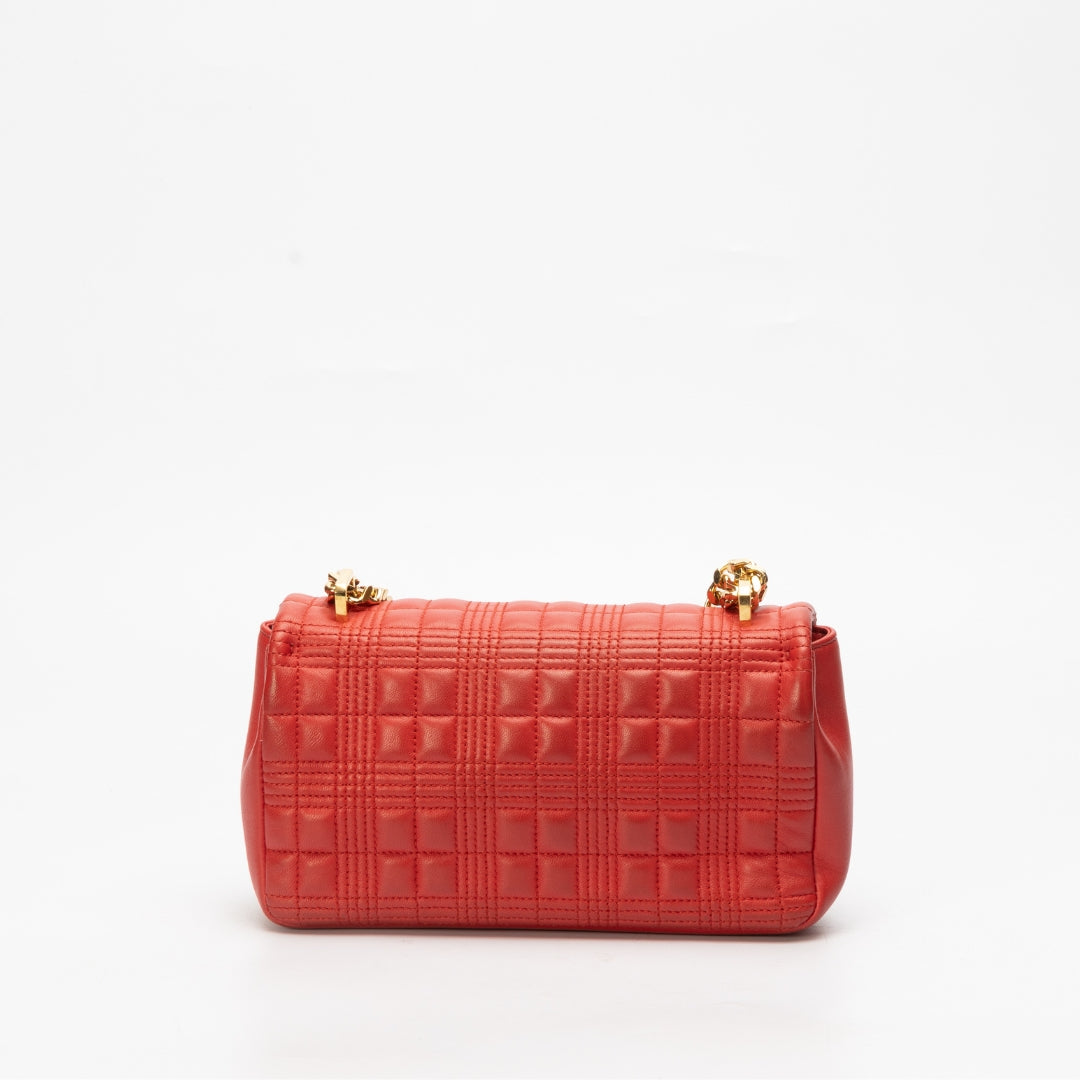 Burberry Quilted Leather Lola Crossbody Bag