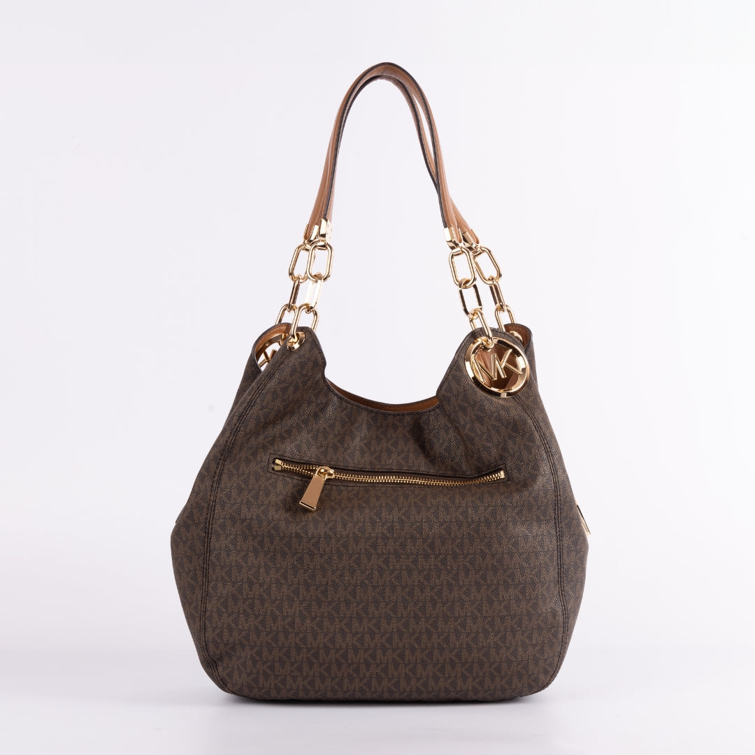 Michael Kors Lillie Large Logo Shoulder Bag