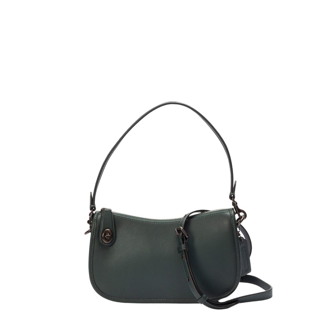 Coach Green Swinger Small Sling Bag