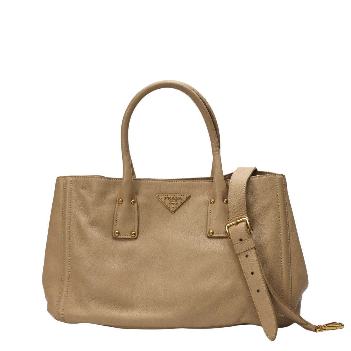 Prada Vitello Daino Convertible Satchel