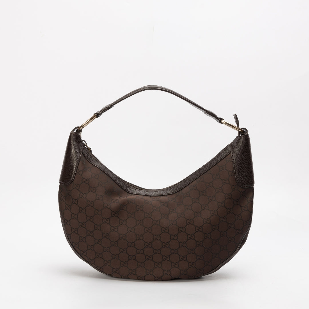 Gucci Guccissima Brown Hobo Bag