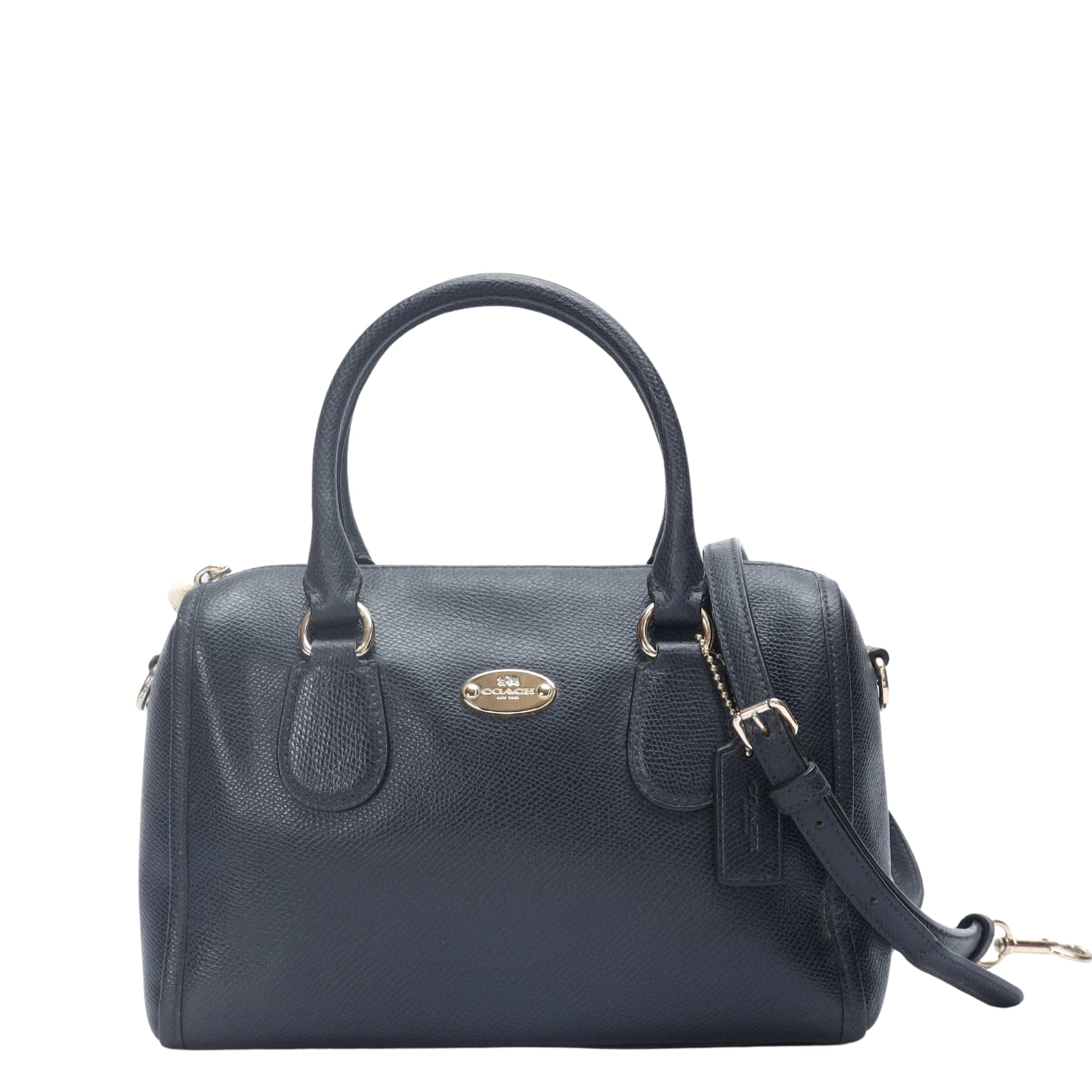 Coach Blue Mini Bennett Satchel