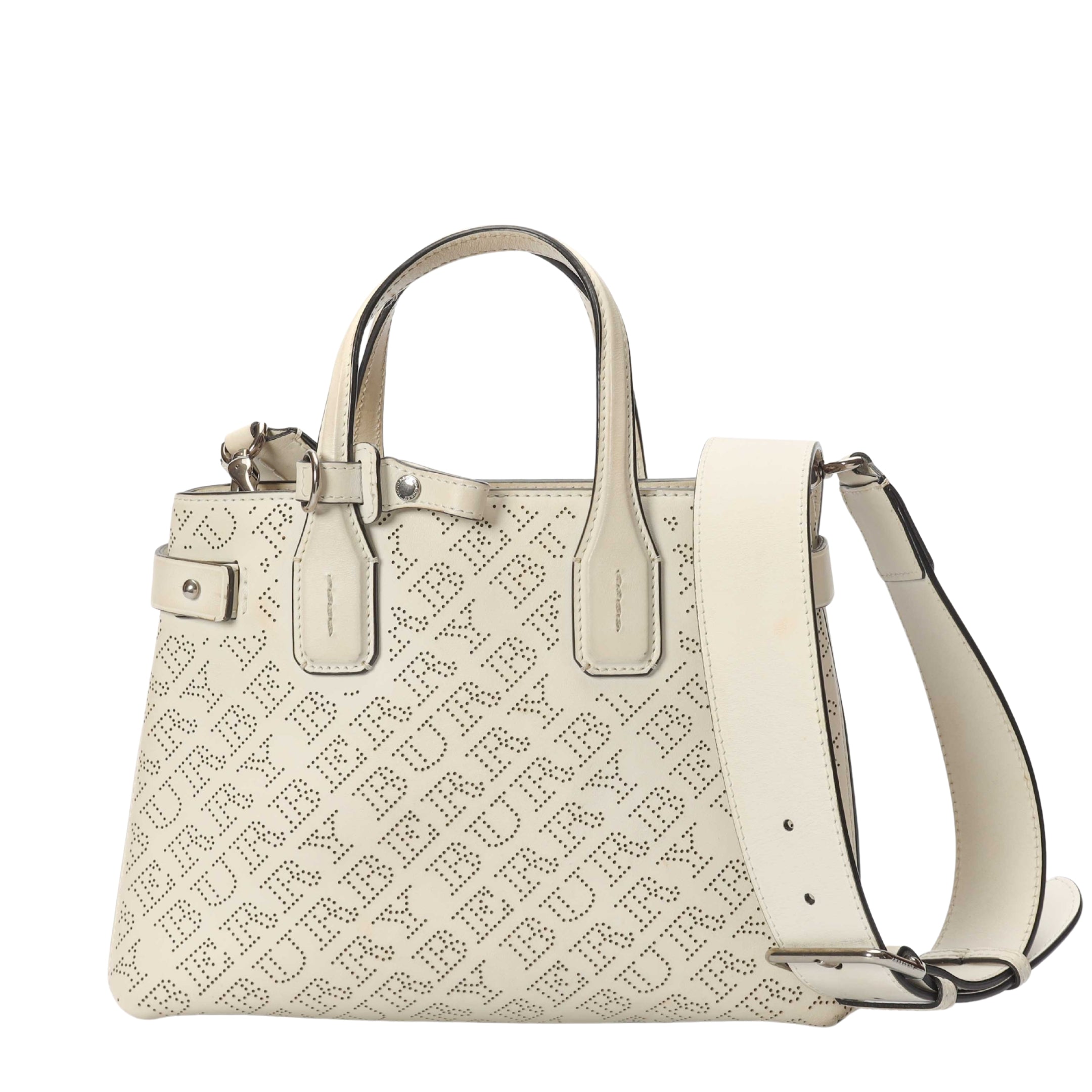 Burberry Perforated Banner Tote