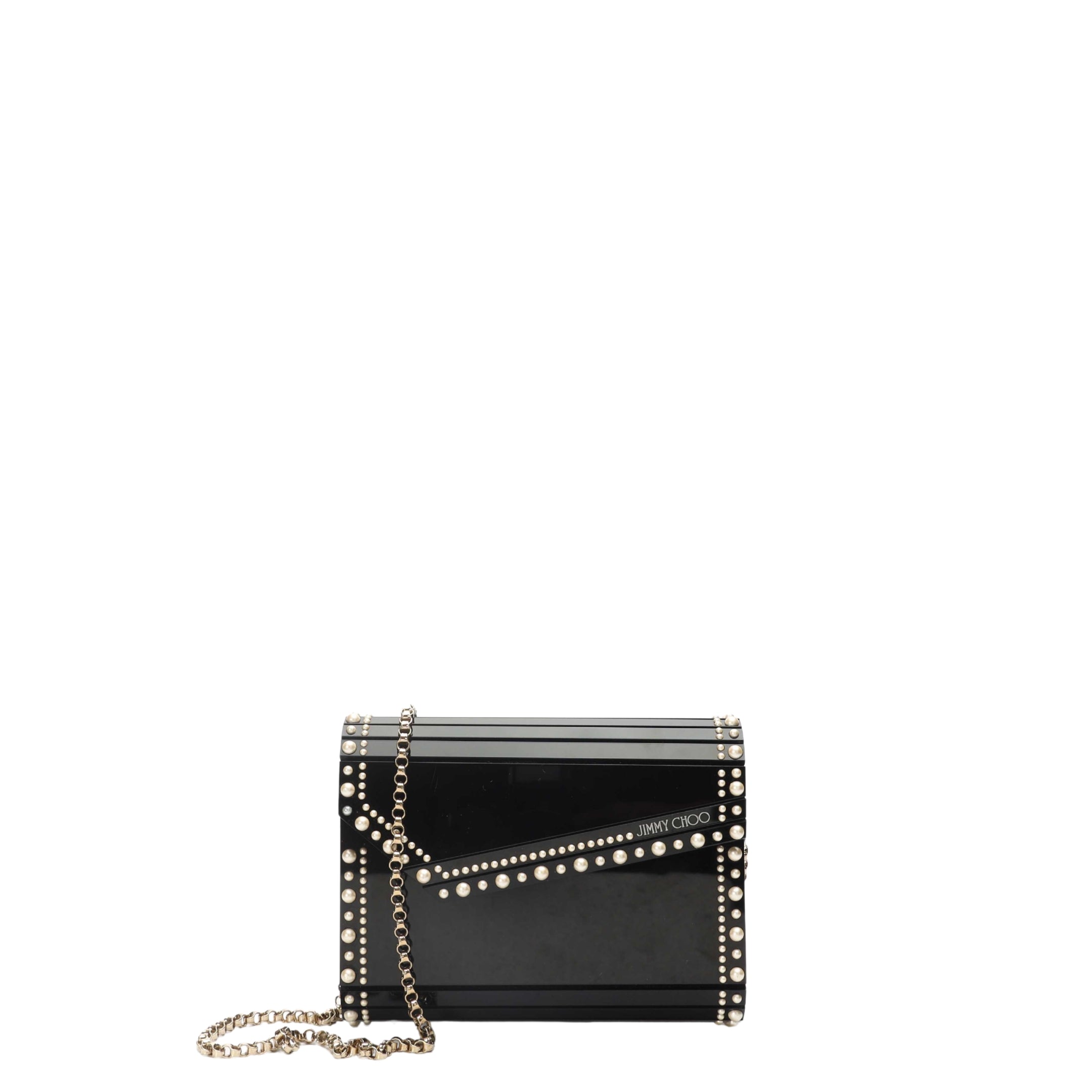 Jimmy Choo Candy Black Clutch
