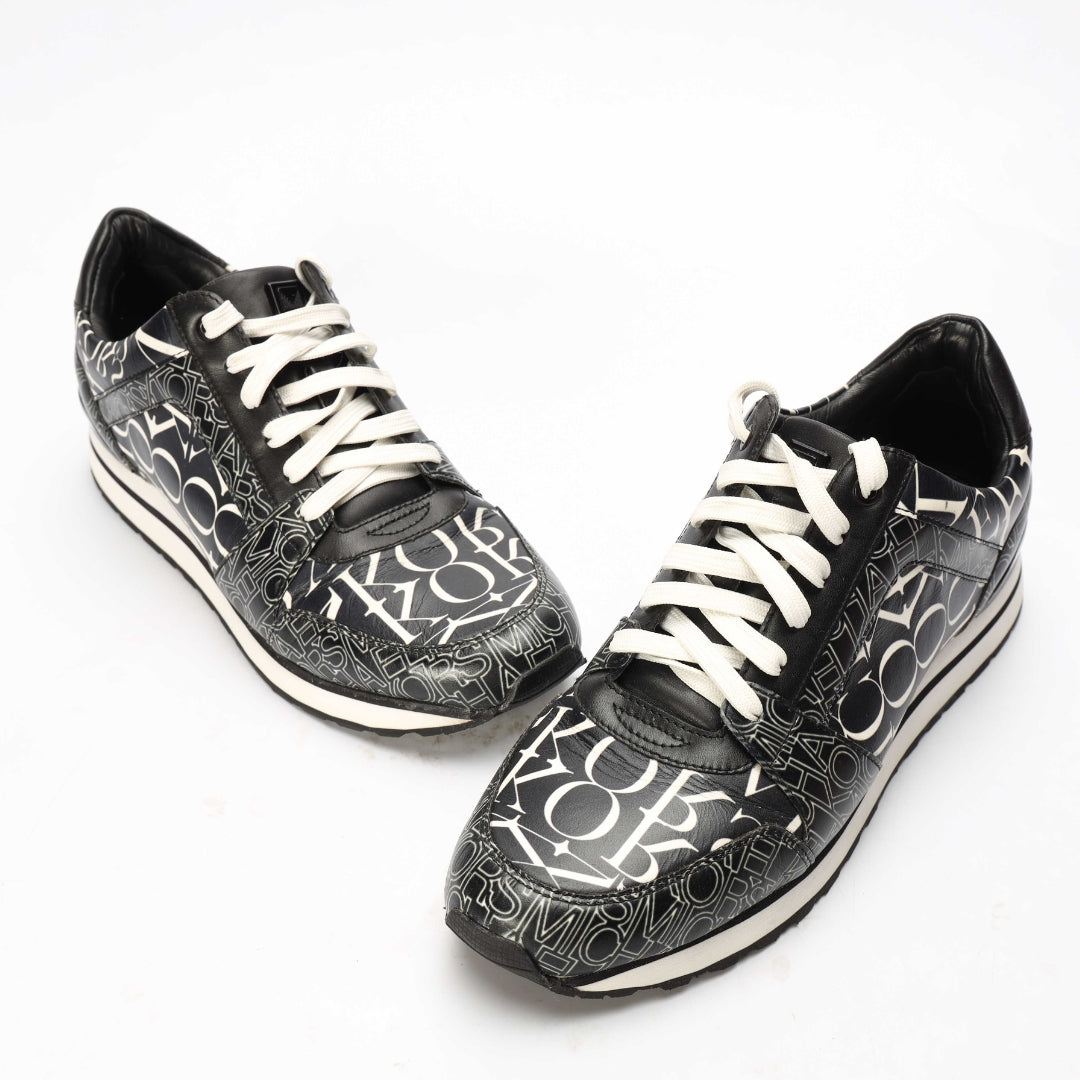 Michael Kors Billie Logo Print Low-Top Trainers