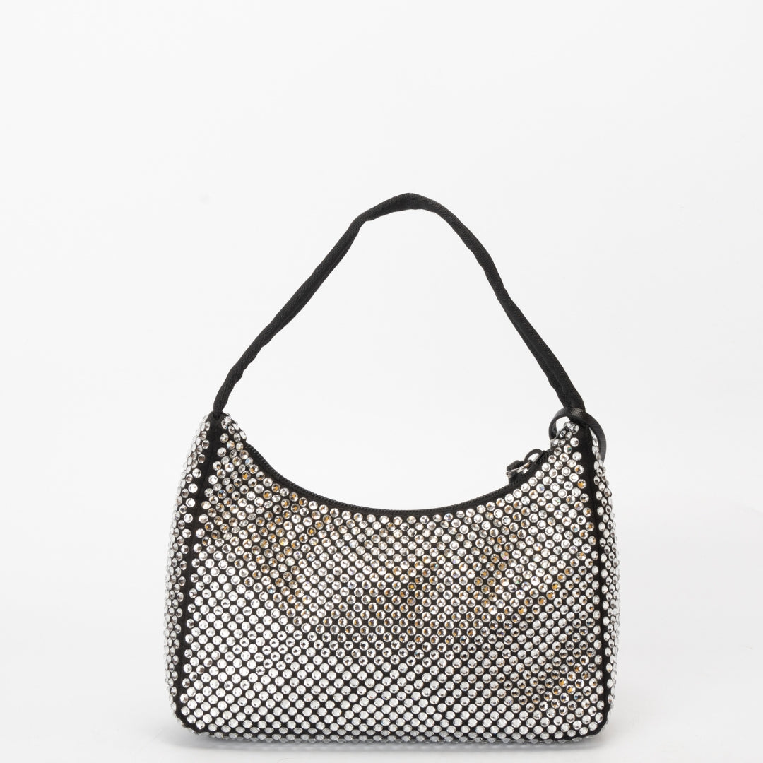 Prada Crystal Re-Edition 2000 Re-Nylon Mini Shoulder Bag