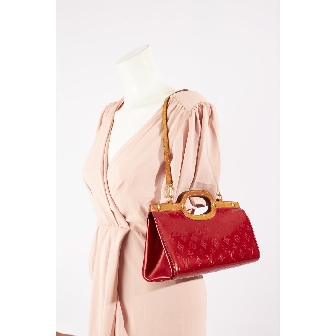 Louis Vuitton Monogram Vernis Roxbury Drive satchel