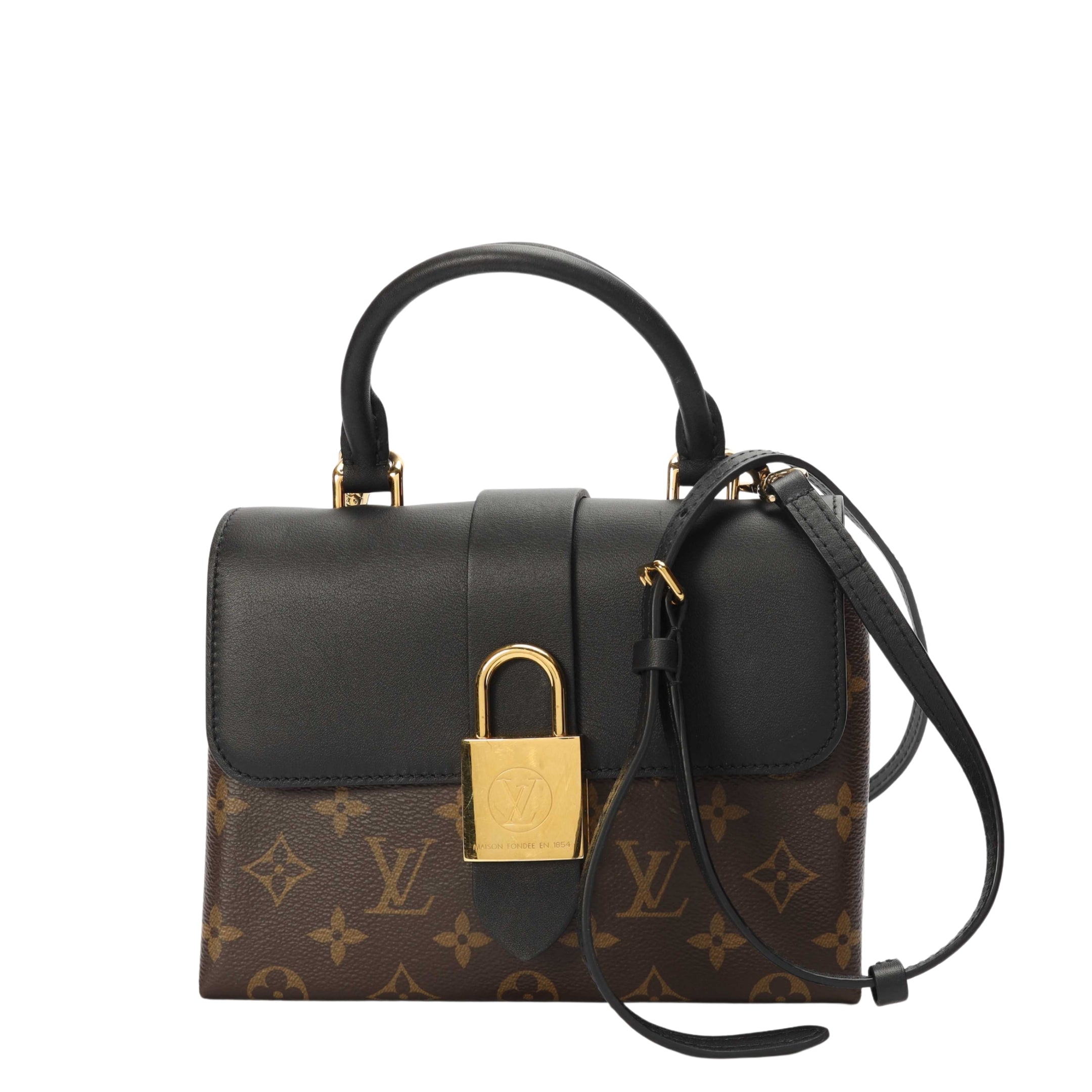 Louis Vuitton Monogram Canvas Locky BB Satchel