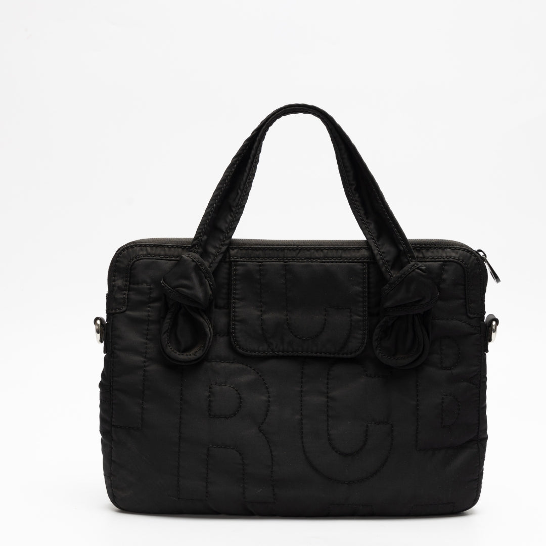 Marc By Marc Jacobs Black Nylon Laptop Bag