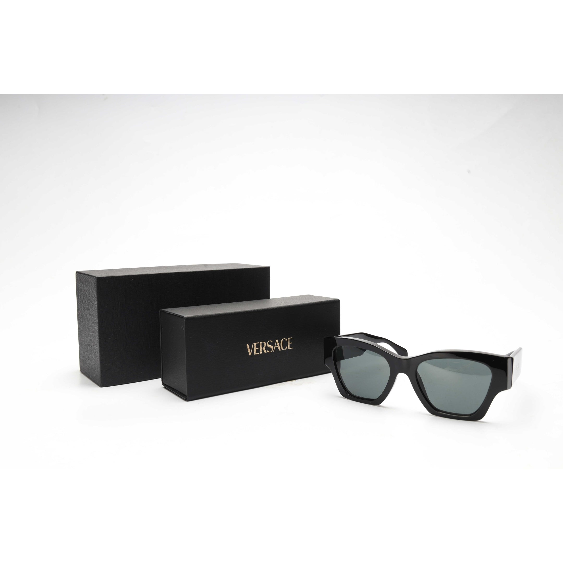 Versace Medusa Black Sunglasses