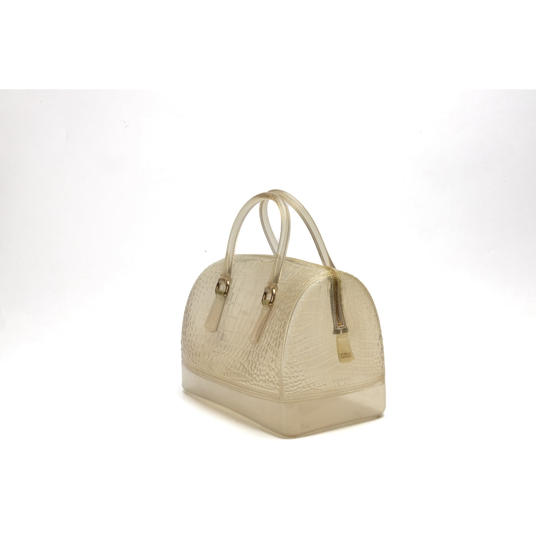Furla Glossy Rubber Candy Satchel