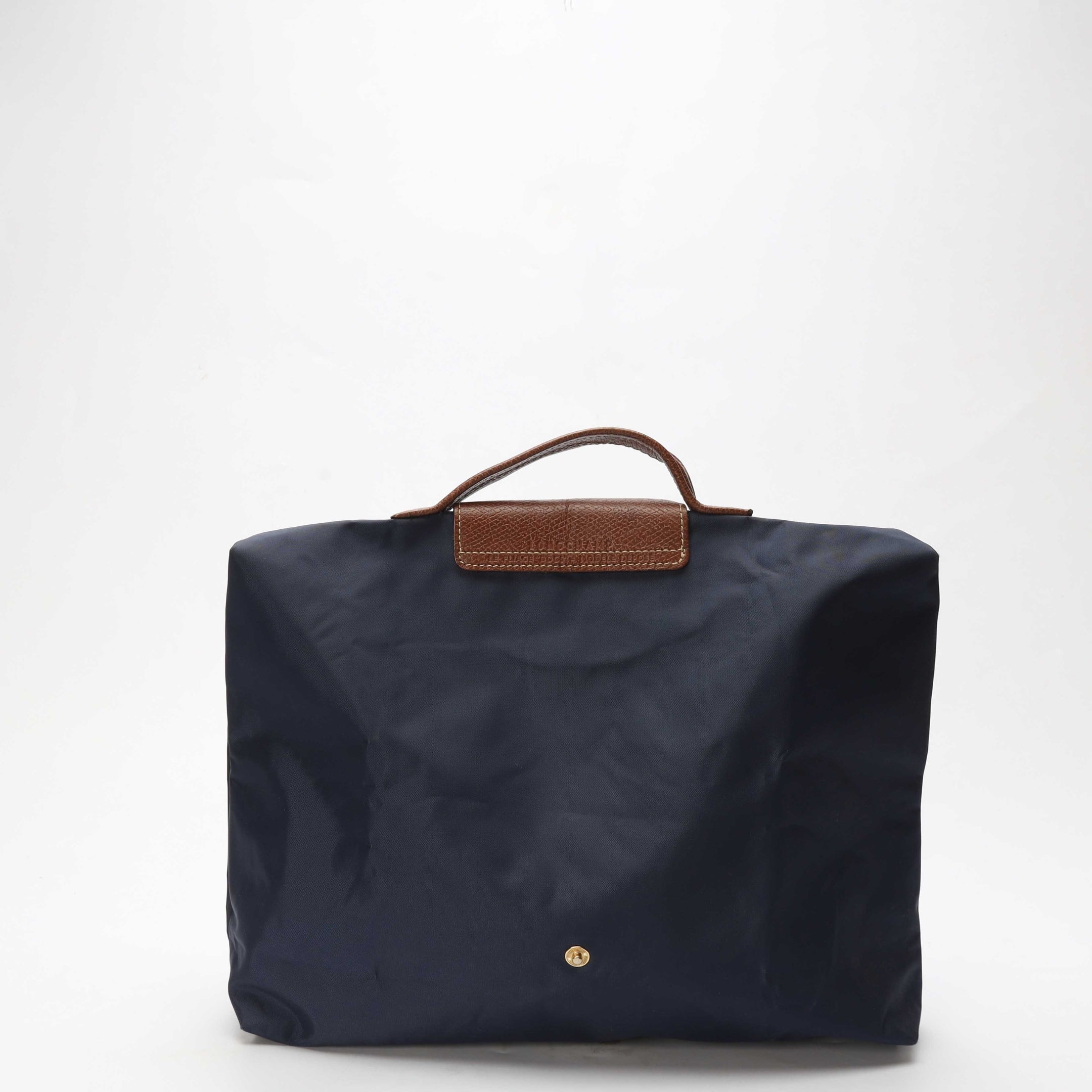 Longchamp Le Pliage Navy Foldable Briefcase