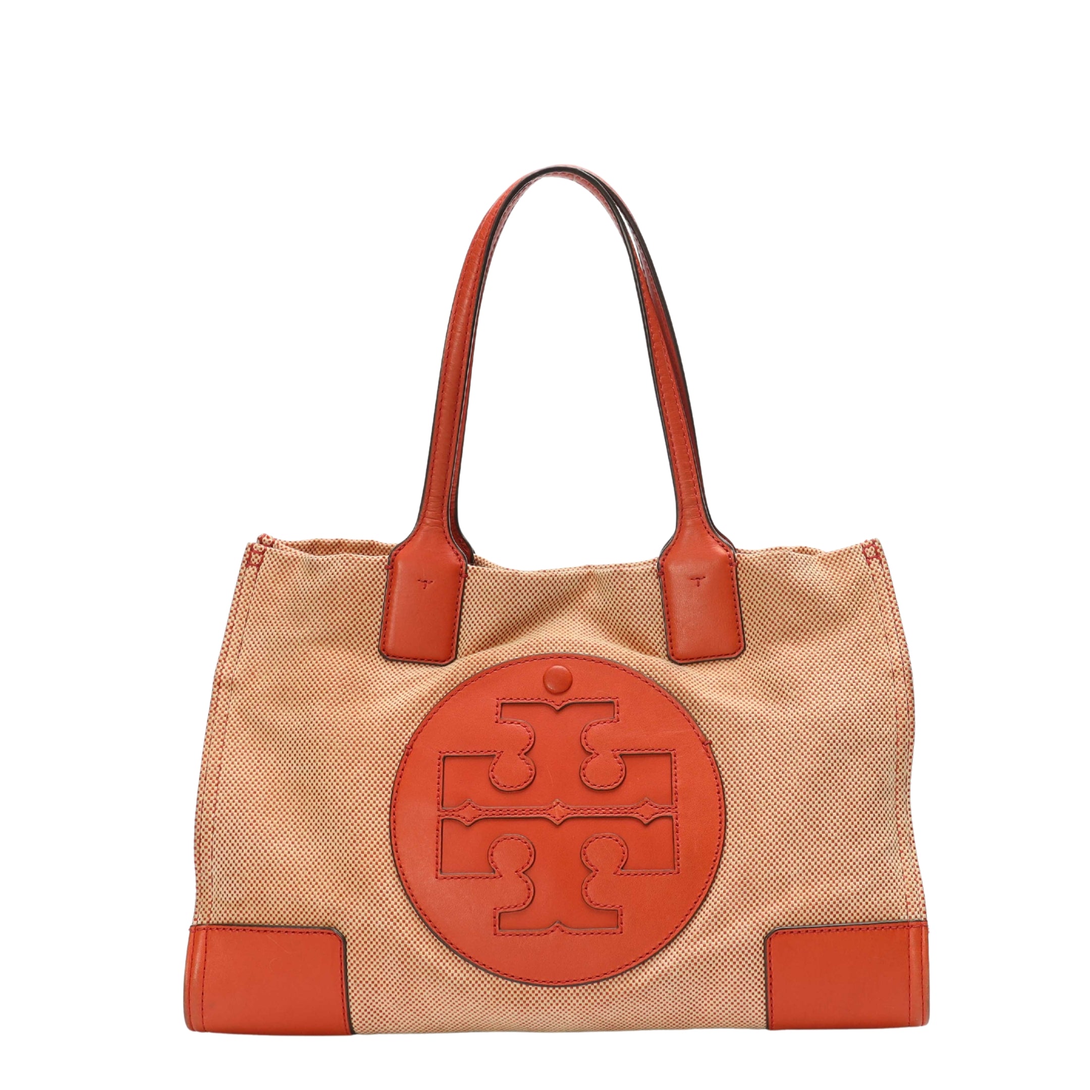 Tory Burch Orange Ella Tote