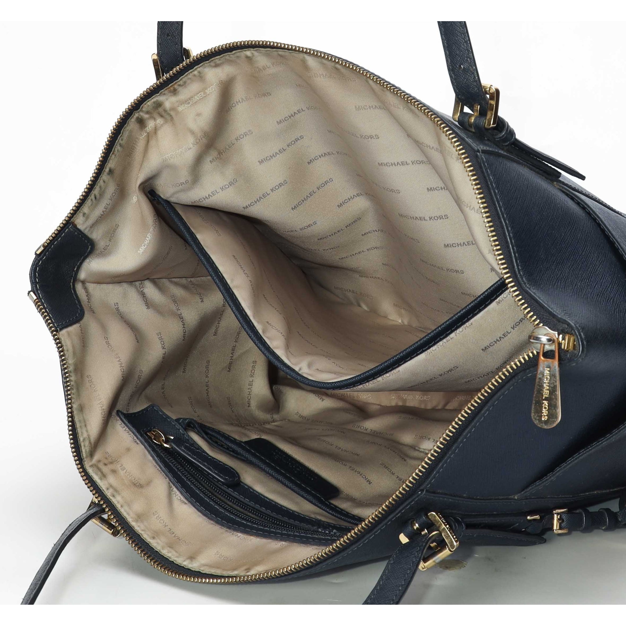 Michael Kors Charlotte Navy Tote