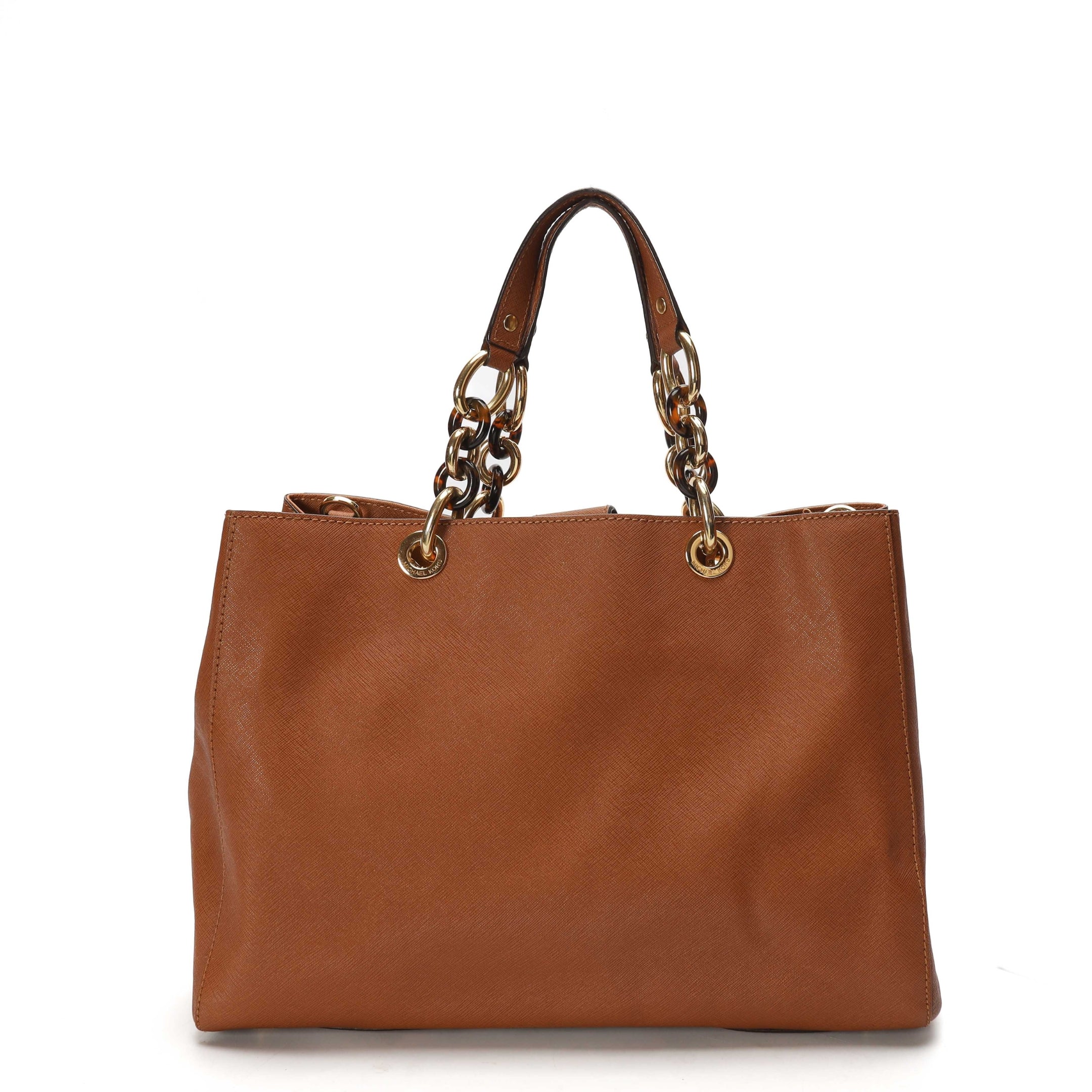 Michael Kors Cynthia Tan Convertible Satchel