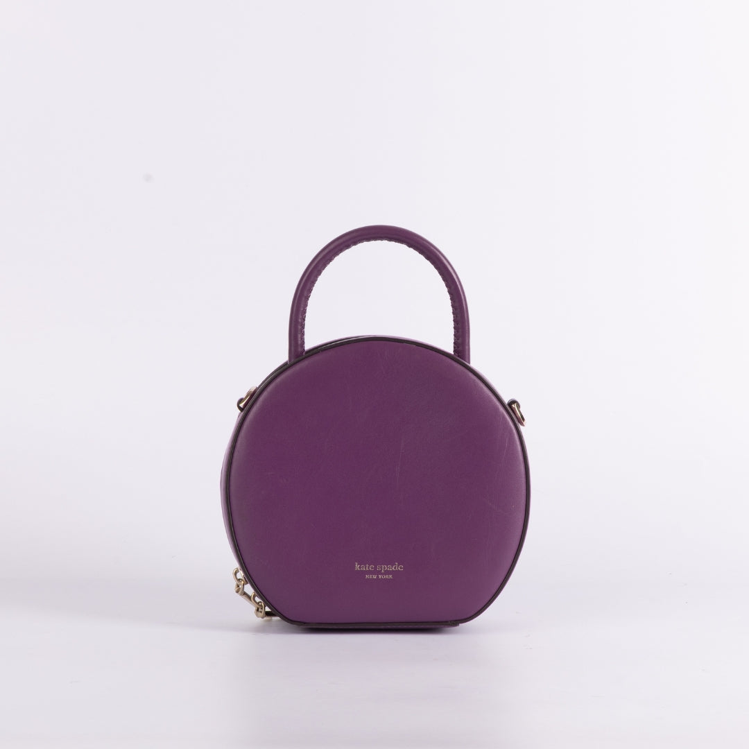 Kate Spade New York Purple Andi Canteen hotsell leather crossbody Bag free shipping