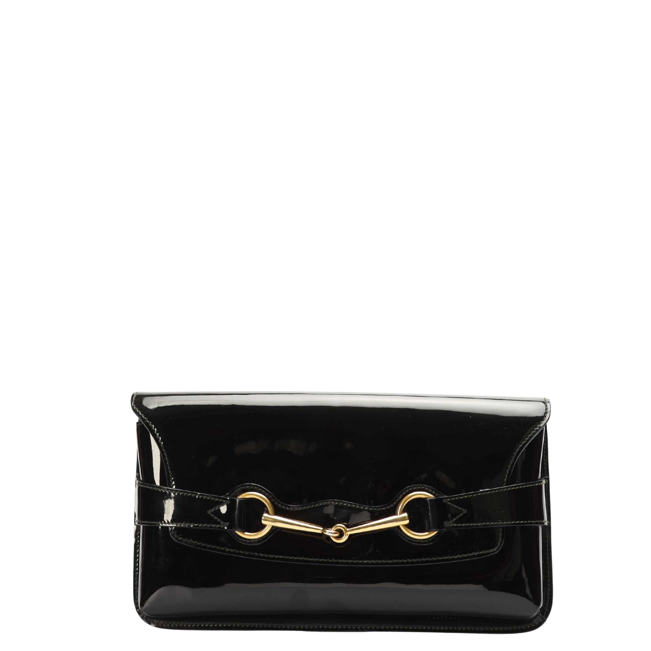Gucci Bright Bit Black Clutch