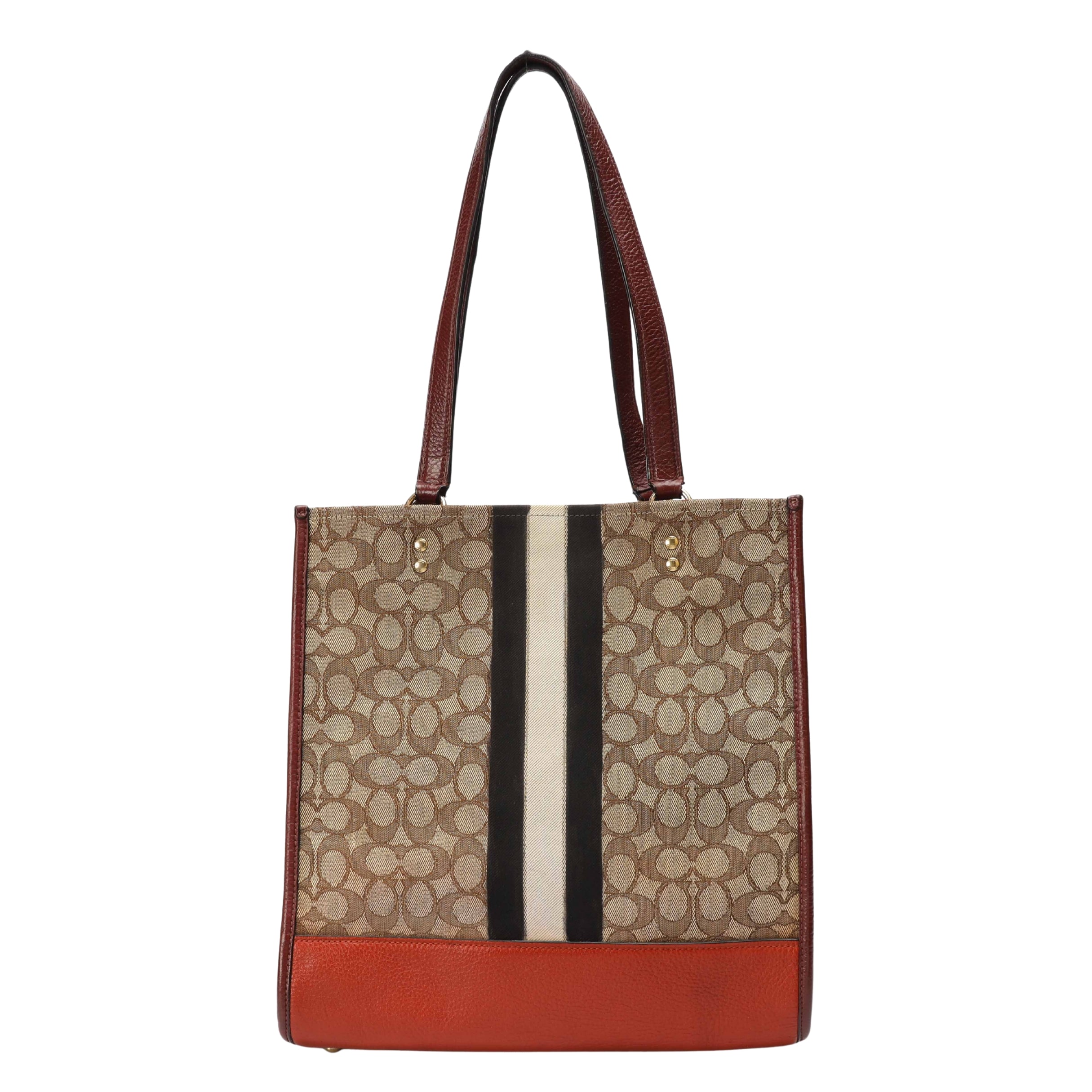 Coach Dempsey Signature Jacquard Carryall Tote