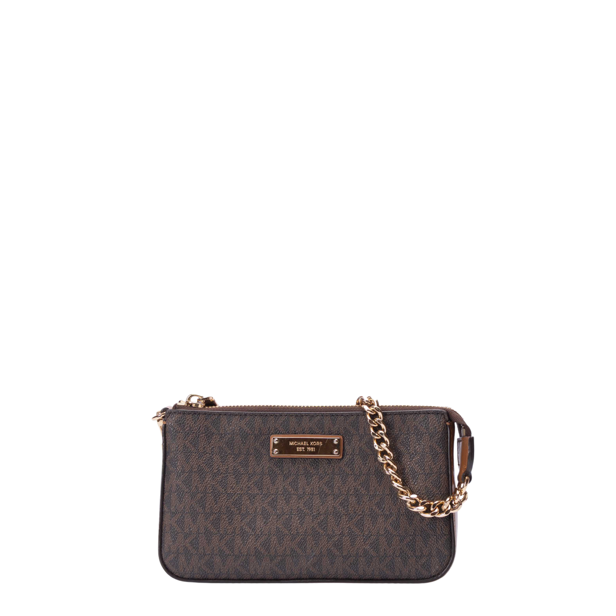 Michael Kors Logo Jet Set Signature Pochette