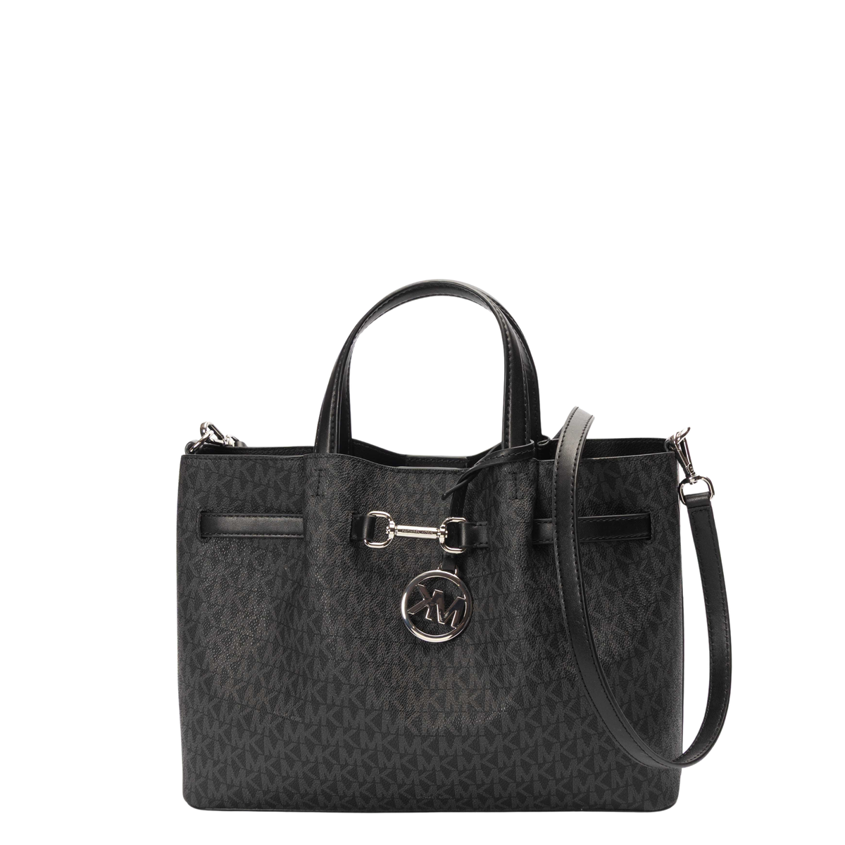 Michael Kors Black Carson Convertible Satchel