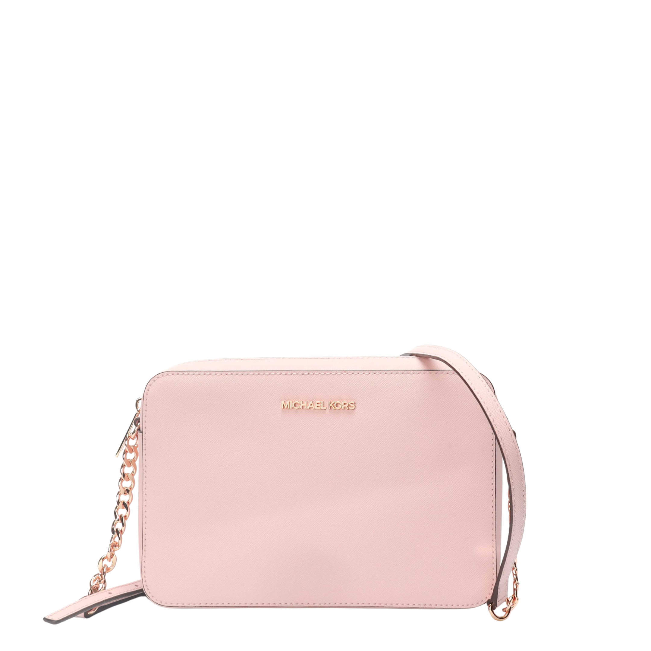 Michael Kors Dusty Pinkish Jet Set Cross Body Bag