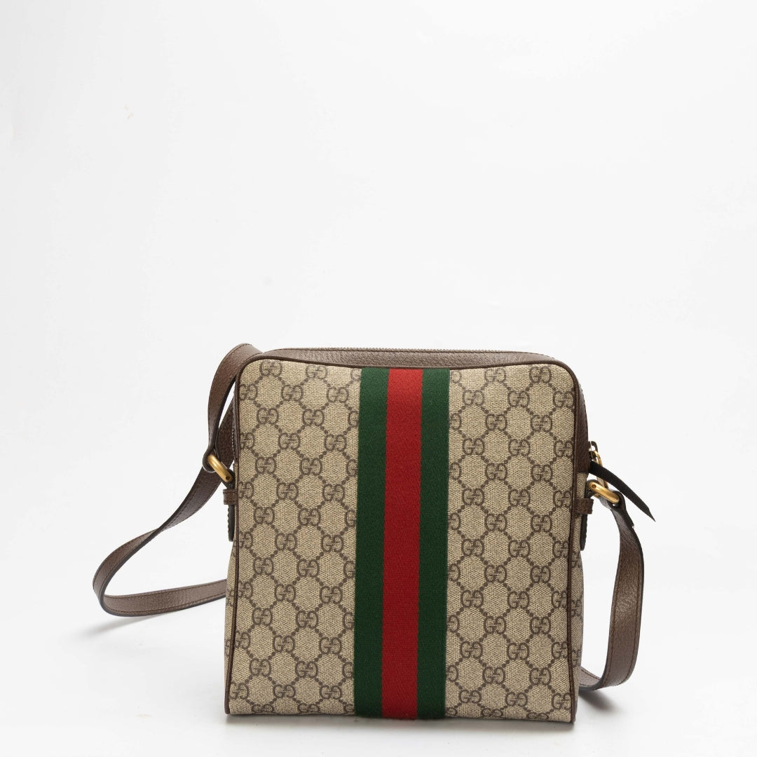 バッグ GUCCI Gucci Ophidia GG Supreme Canvas Messenger Bag