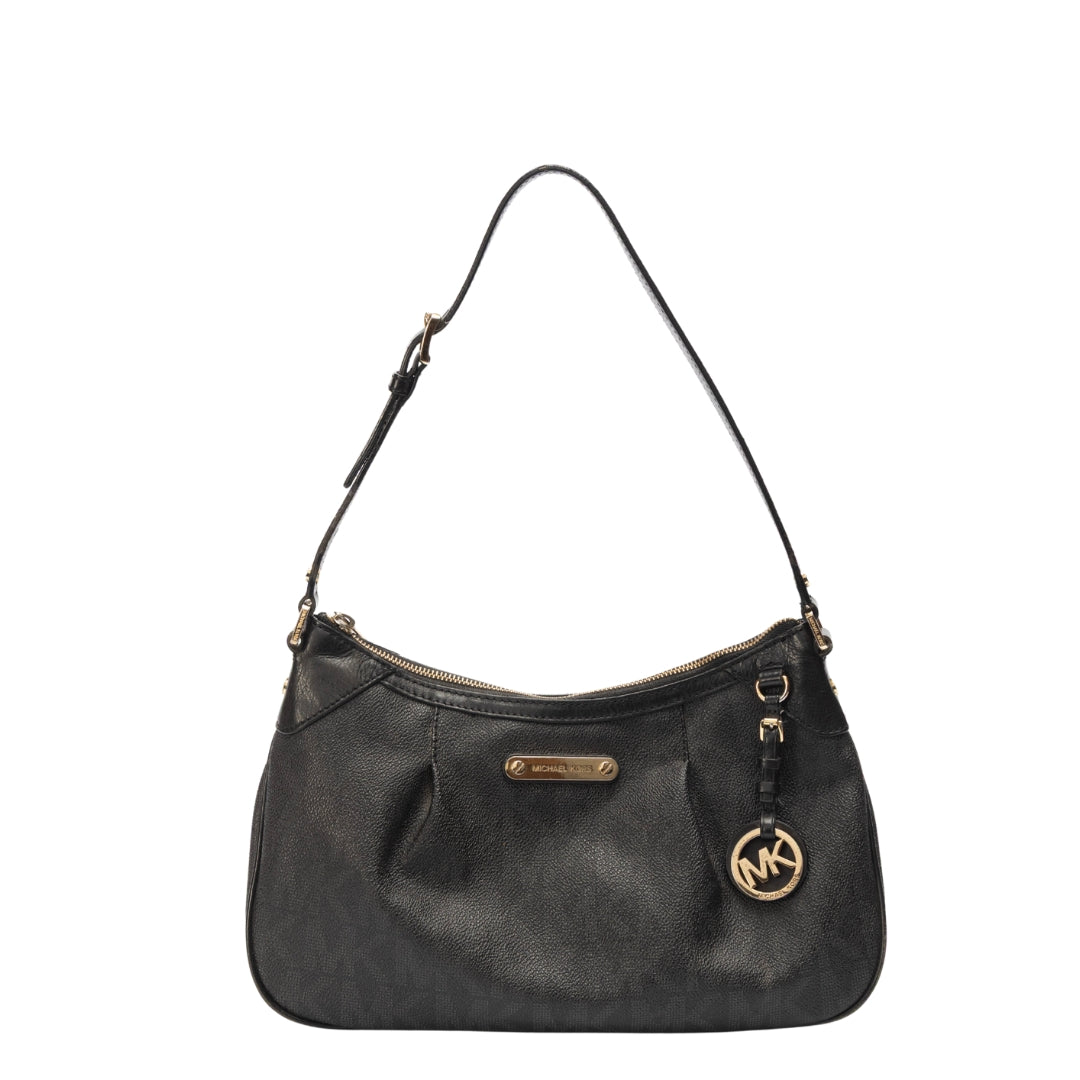 Michael Kors Black Saffiano Shoulder Bag