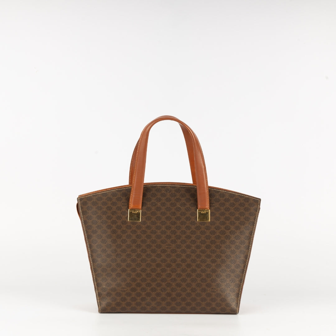 Celine Macadam Brown Satchel